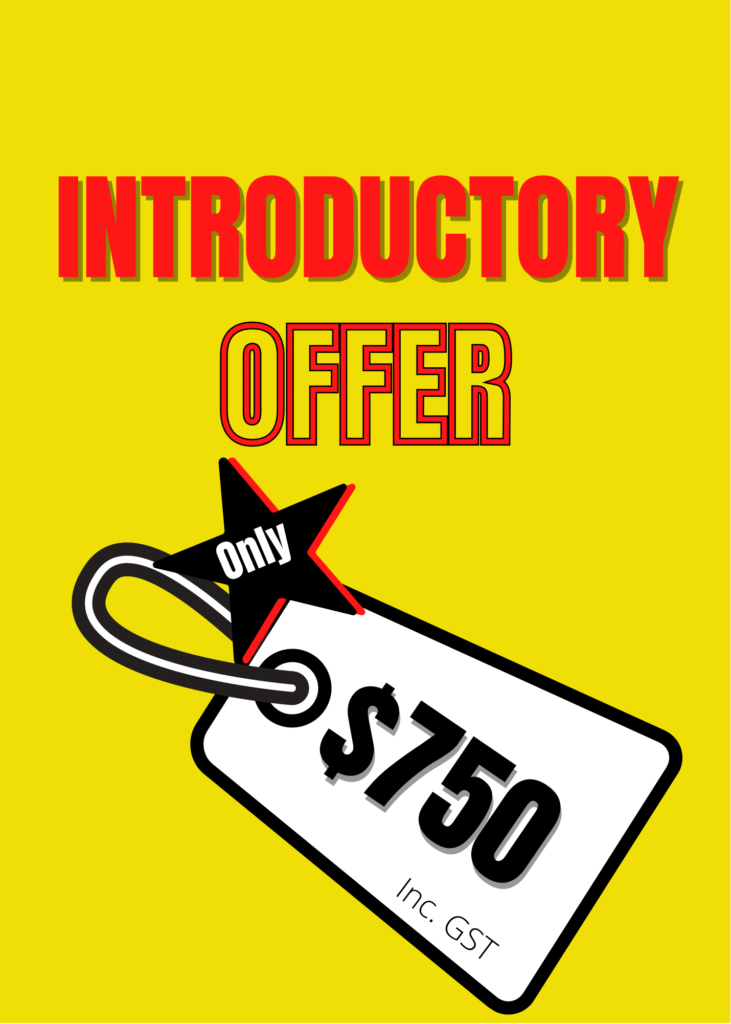 Intro offer: $750